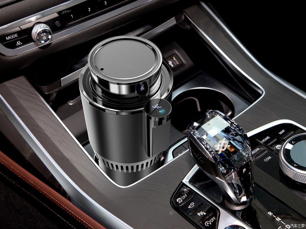 Intelligent Car Cup Warmer Cooler 2 in 1 with Smart Digital Display